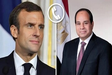Sisi, Macron stress preserving Syria' territorial integrity