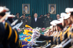 Graduation ceremony of Iranian police students