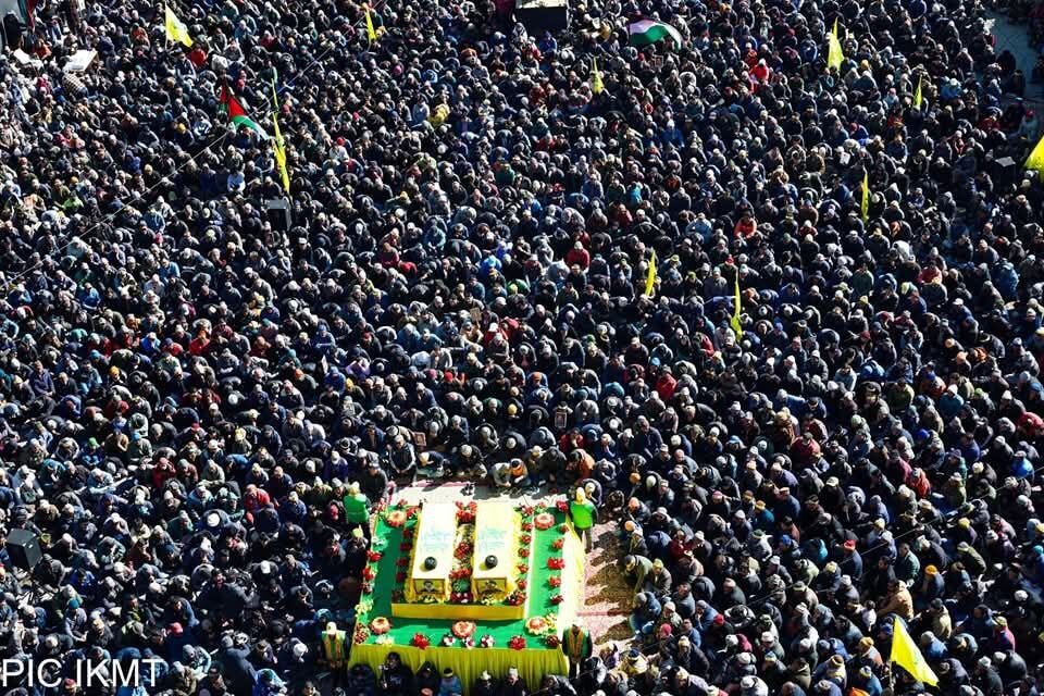 Funeral procession held in Kargil to honor martyr Nasrallah