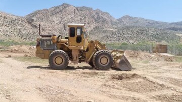 توقف برداشت شن و ماسه از بستر رودخانه «لای‌خرمی» استهبان