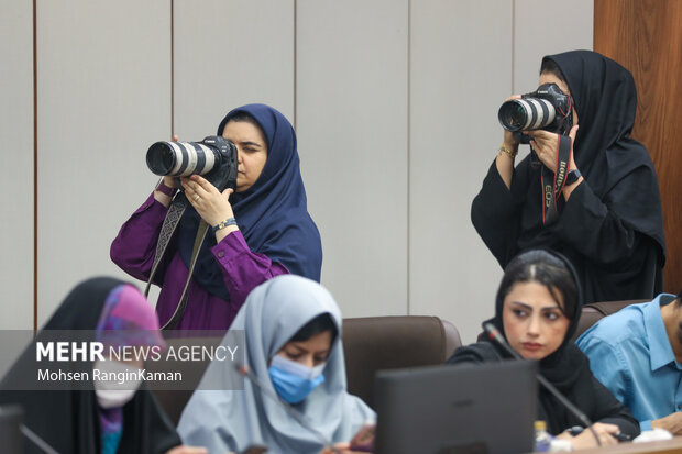 Press conference of 36th Tehran Intl. Book Fair (TIBF) 2025
