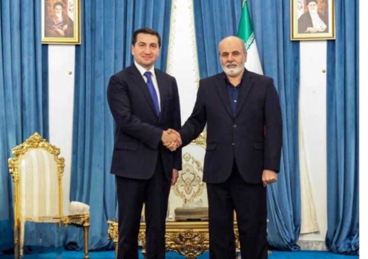 Top Iran security official, Aliyev's Assistant hold talks