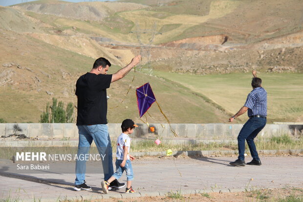 جشن بادبادکها در کرمانشاه