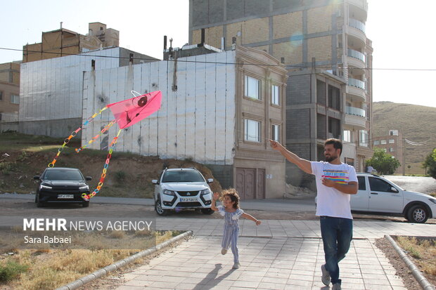 جشن بادبادکها در کرمانشاه