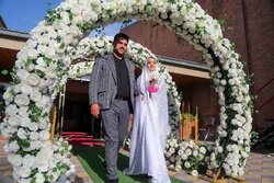جشن ازدواج دانشجویی در اردبیل