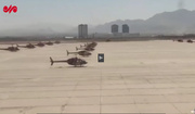VIDEO: 10 refurbished helicopters joins Iran Army