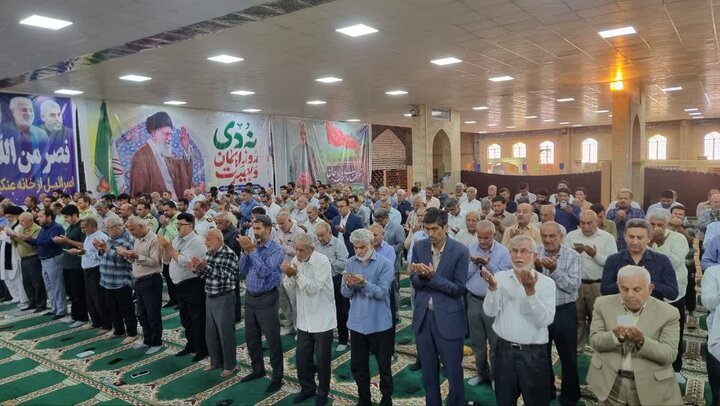 اقامه نماز عید سعید قربان در گناوه اقامه نماز عید سعید قربان در گناوه