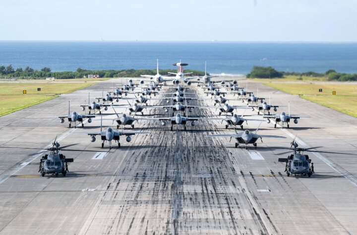 Explosion rocks US Kadena Air Base in Japan