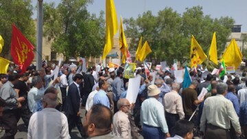 راهپیمایی مردم بوشهر