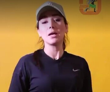 Iranian Pilates coach Niloufar Ghalehvand