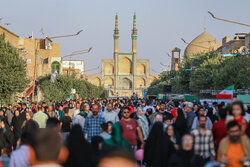 راهپیمایی کیلومتری غدیر در یزد