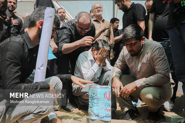 Funeral of martyrs of Israeli aggression against Iran
